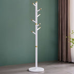 White Wooden Coat Stand