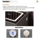 White Smart Side Table