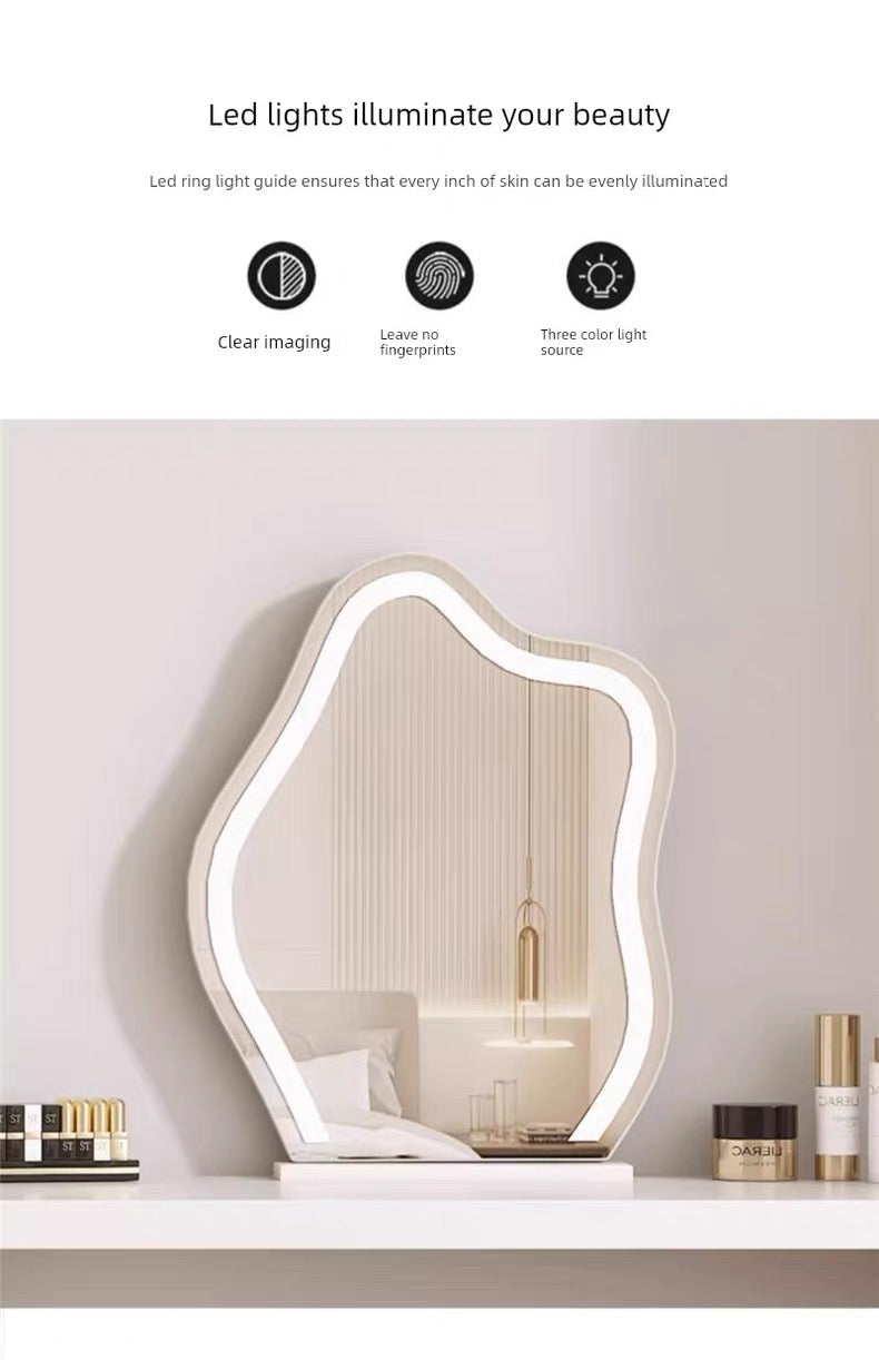 Luna Glam Vanity Makeup Desk