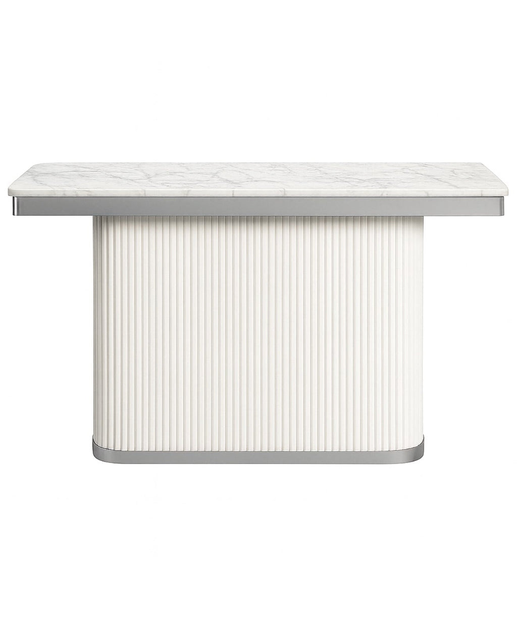 GT White Console Table