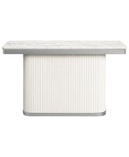 GT White Console Table