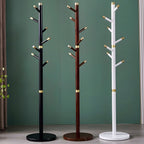 Elegant Black Wooden Coat Stand