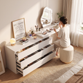 Luna Glam Vanity Makeup Desk lifestyle