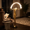 Modern Gold Sculptural Light lifestyle