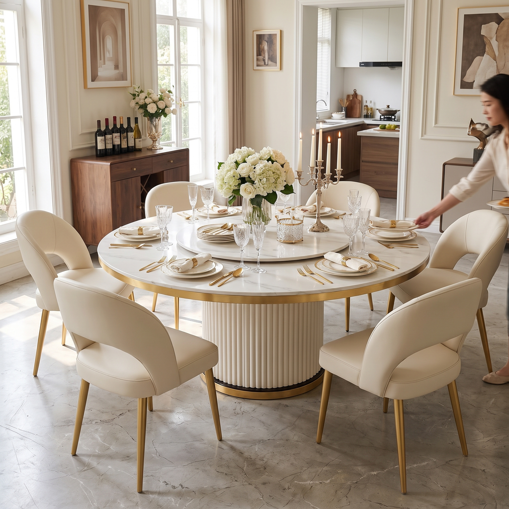 Luna 8-Seater Dining Set lifestyle