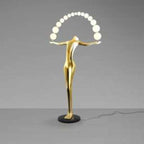Modern Gold Sculptural Light
