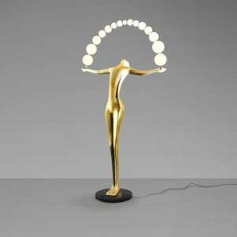 Modern Gold Sculptural Light